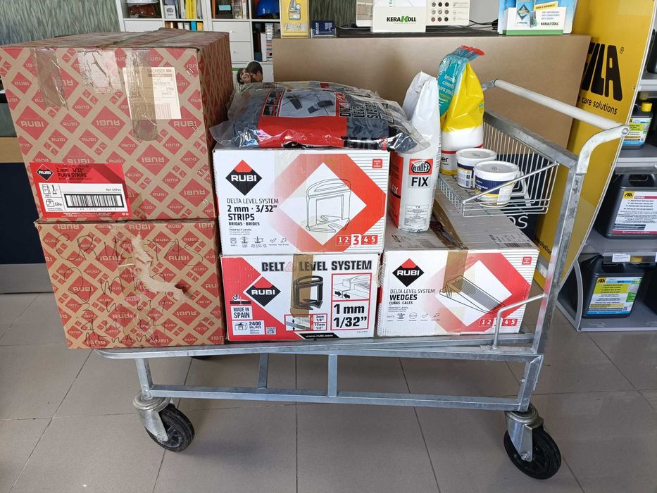 Carro compras/ cargas com cesto Faprol