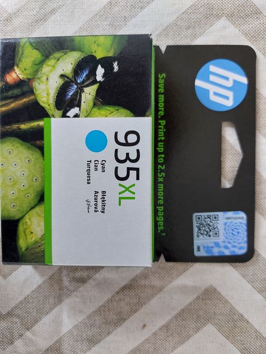 Tinteiro HP 935XL azul original