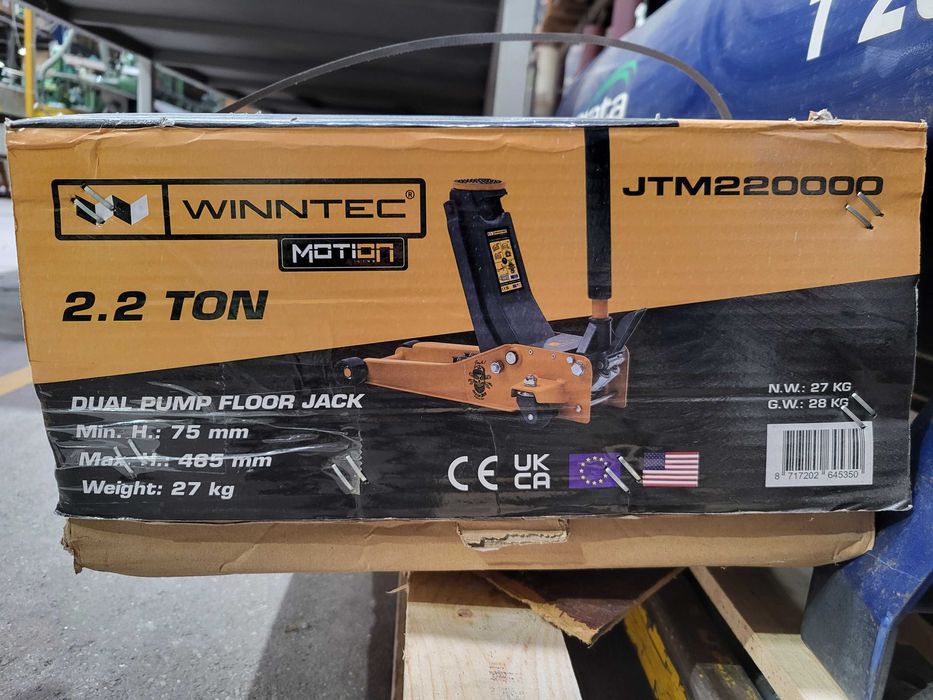 Macaco de Rodas JTM22000 2,2 Ton - Winntec (NOVO)