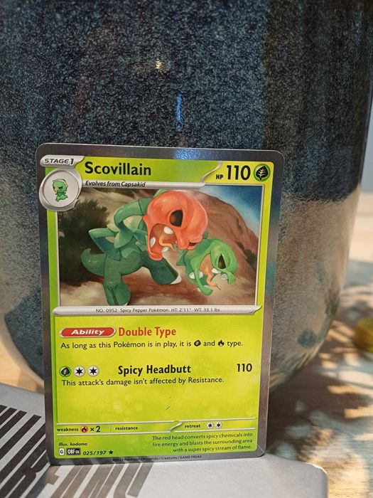 Carta Pokémon Scovillain #25