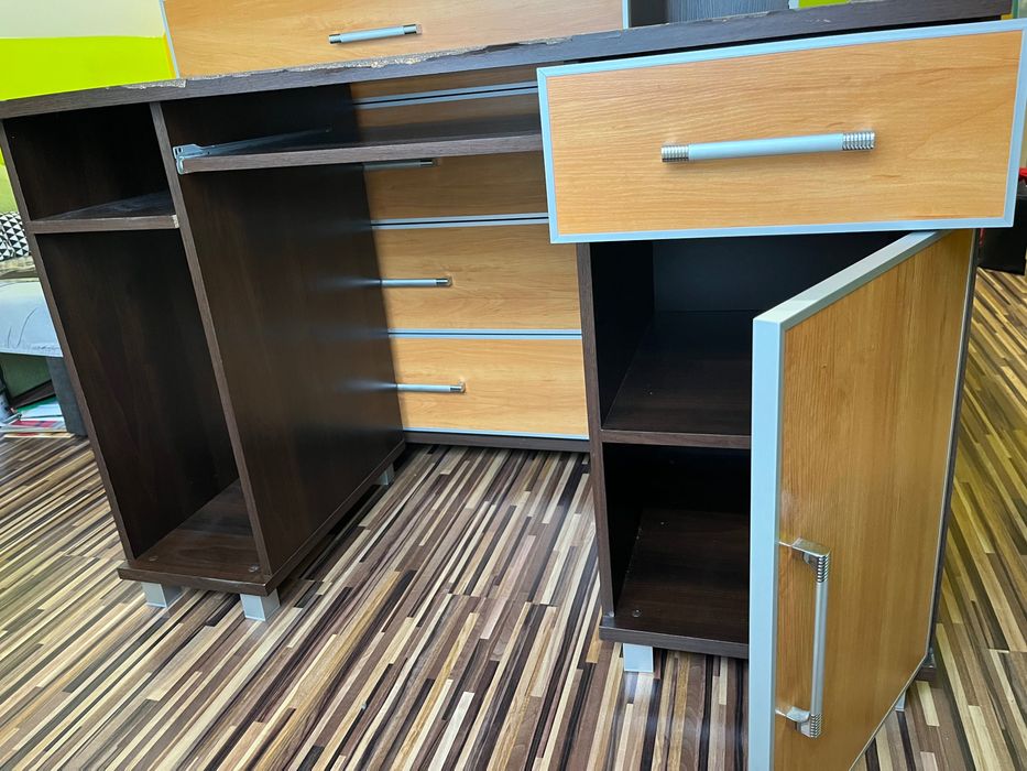 Szafa, 2x komoda, biurko, mała szafka