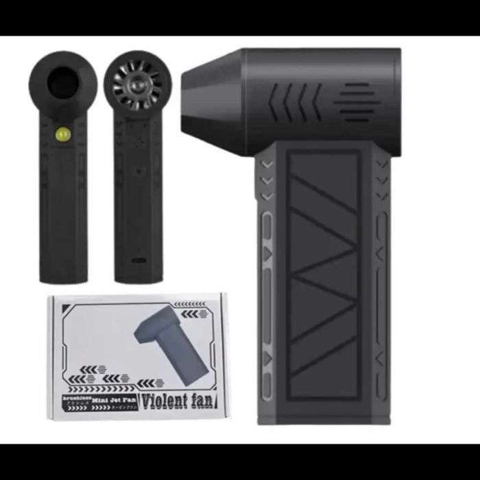 Воздуходувка Violent Fan аккумуляторная ручная мини ветродуйка ZY7400
