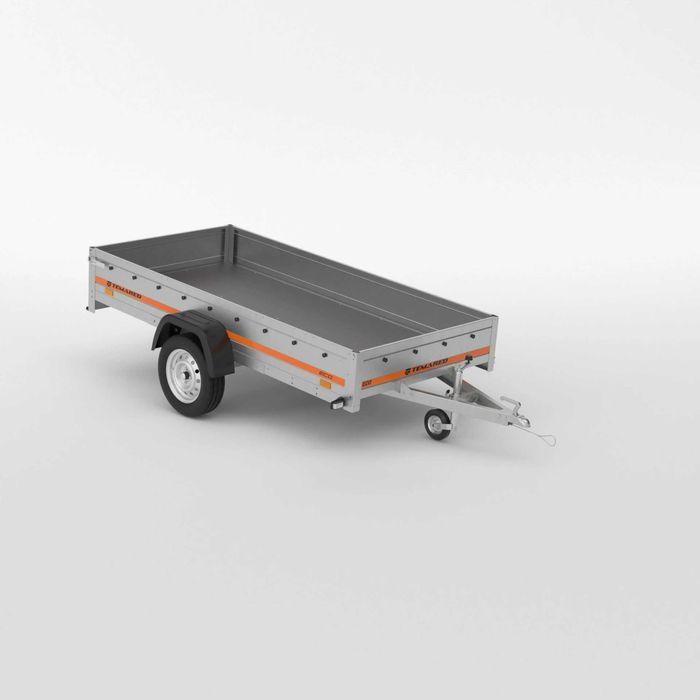 Nowa przyczepka 264 x 126 cm TEMARED ECO 2612 jednoosiowa samochodowa