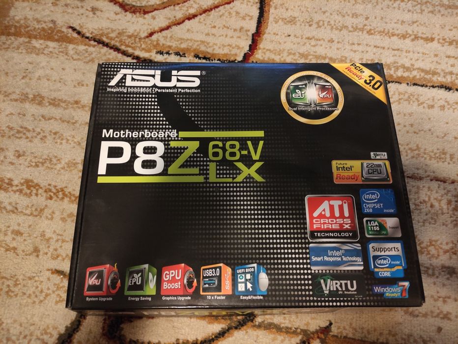 Asus P8Z68-V LX, Core i7 2700k, Kingston HyperX blu.DDR3 16Gb+ПОДАРОК