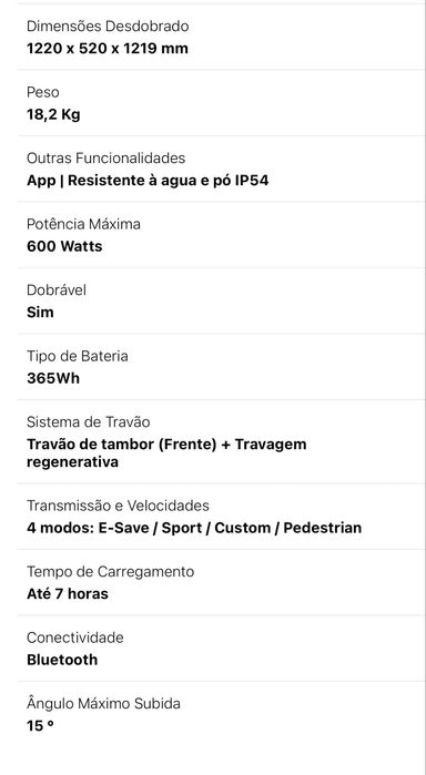 Trotinete elétrica NIU KWI2 Pro-300w