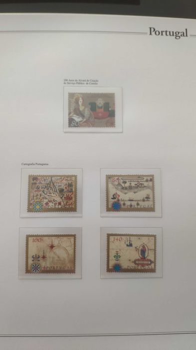 Filatelia Portugal ano 1997 completo novos folhas CTT