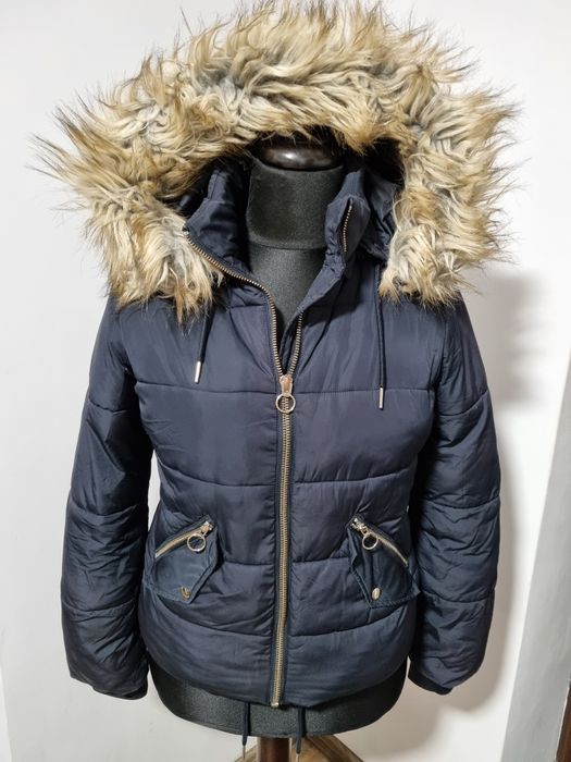 Granatowa kurtka TopShop Rozmiar 38 40