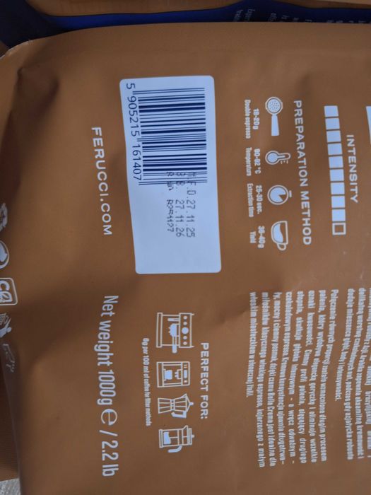 Kawa Ferucci bella crema 4kg