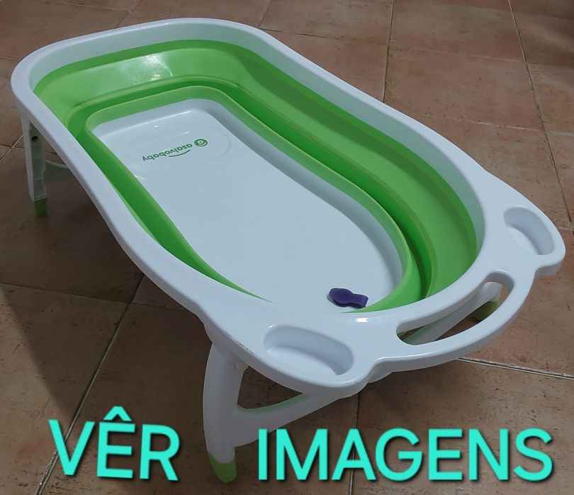 BANHEIRA PORTÁTIL PARA BEBÉ.Casa,Quarto,Wc,Sala,Cozinha. Nova.