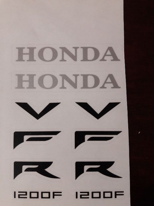HONDA VFR 1200F комплект наклеек, лейба.