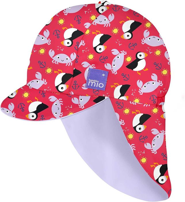 BAMBINO MIO czapka do pływania UPF dwustronna Oeko Tex 0-12m
