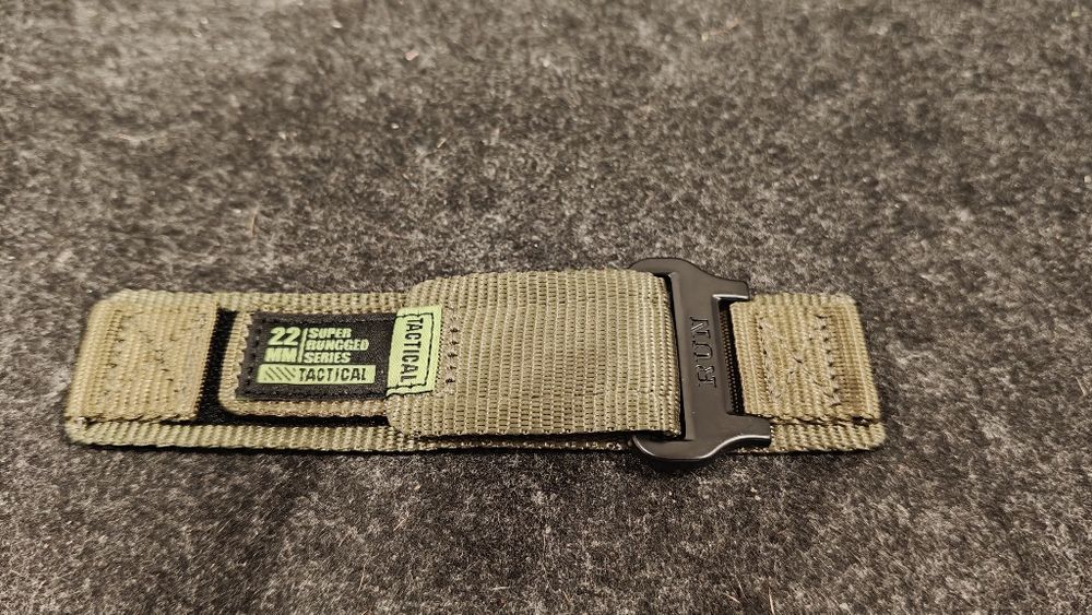 Pasek do zegarka nylonowy 22mm