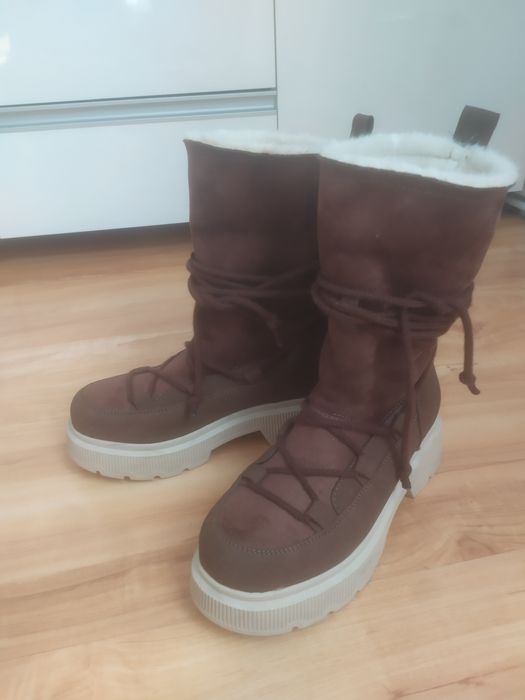 Buty zimowe z futerkiem