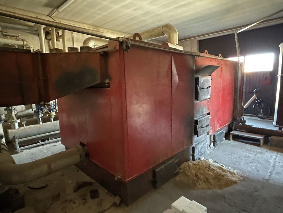 DO KONCA TYG Kocioł AZSO Uniwex 1000kW na biomase zrebke trociny piec