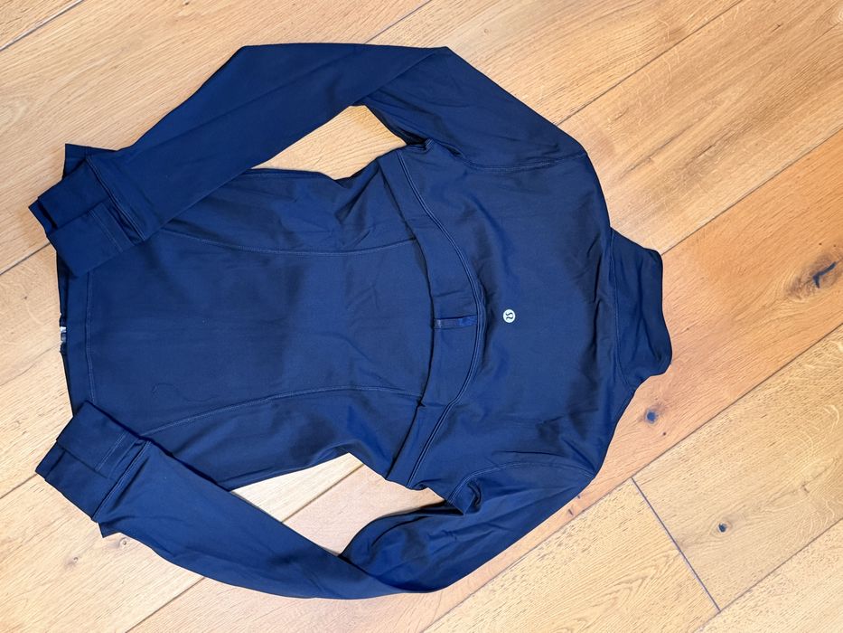 Komplet sportowy czarny bluza kurtka spodenki biker lululemon