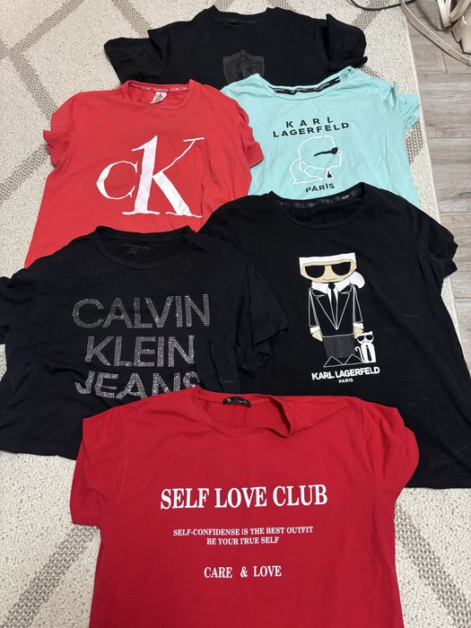 Всі Брендові футболки calvin klein, karl lagerfeld