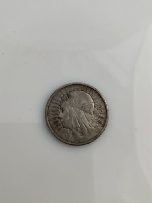 Moneta Głowa Kobiety 2 złote 1933