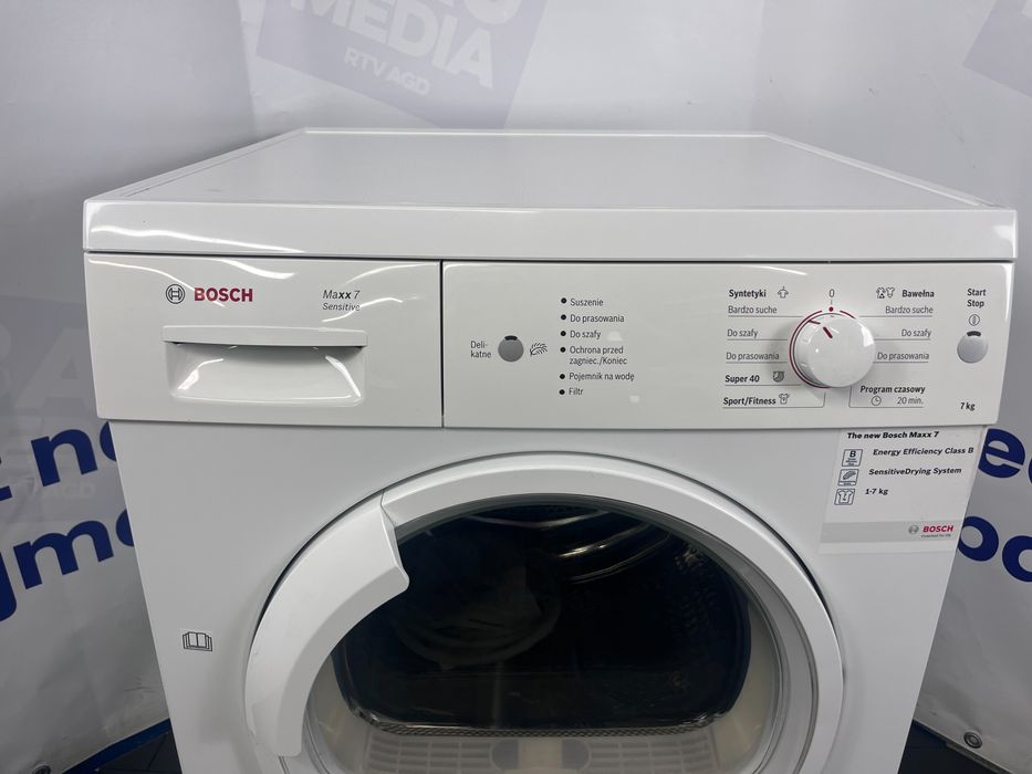 RezerSuszarka Bosch Sensitive Germany 7 kg/1400/A+/Dostawa/Gwarancja