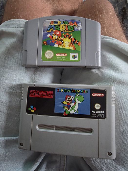 Jogos Super Nintendo e Nintendo 64