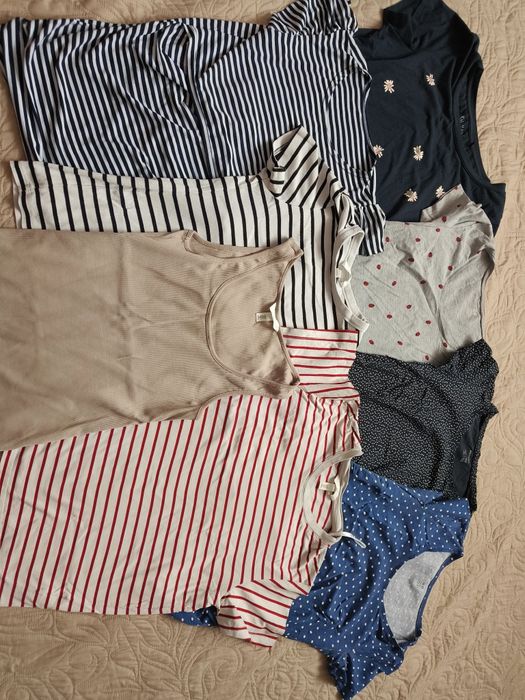 Ubrania ciążowe, koszule do karmienia