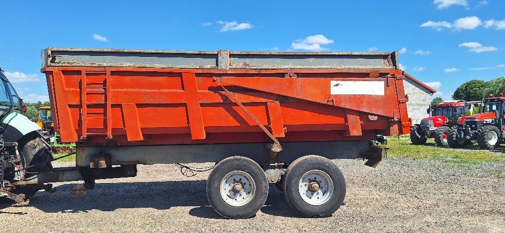 Przyczepa skorupowa leboulch 16.5t legrand 14t tandem wywrotka 6-10