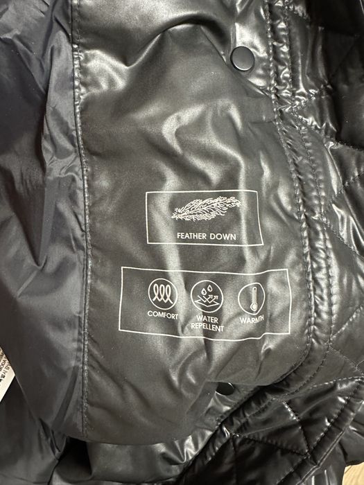 Długi płaszcz puchowy Massimo Dutti roz. S