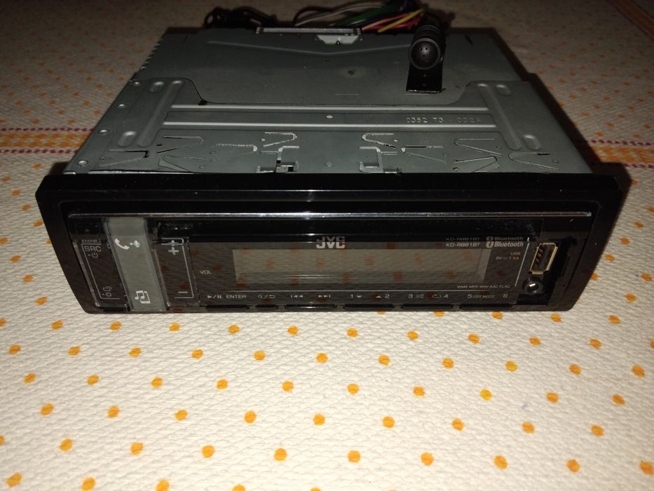Rádio JVC c/Bluetooth