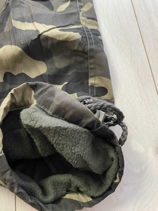 NOWE r.M Ocieplane spodnie bojówki męskie moro