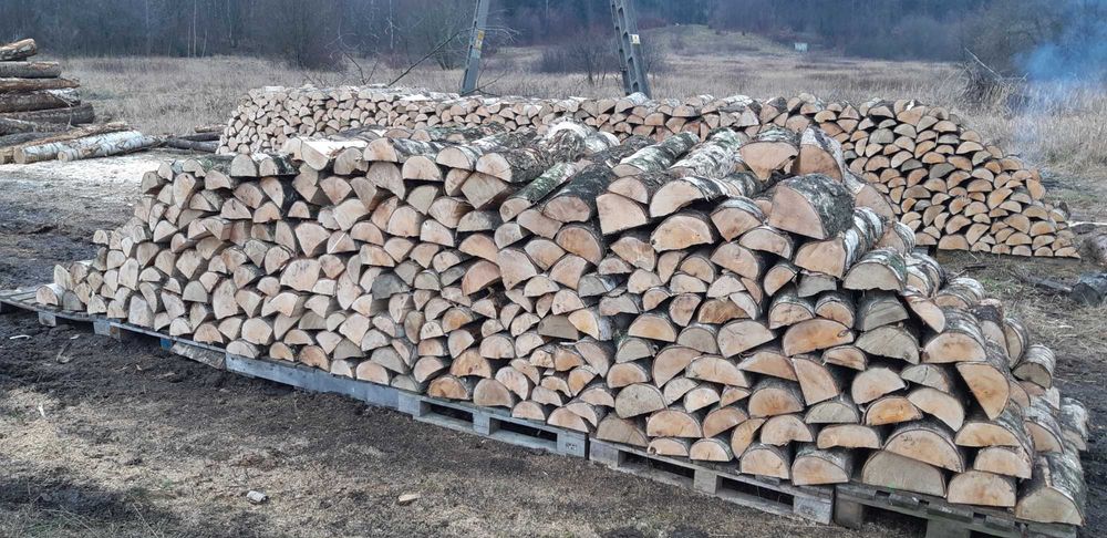 Drewno kominkowe i opałowe od 290 zł suchy buk jesion brzoza