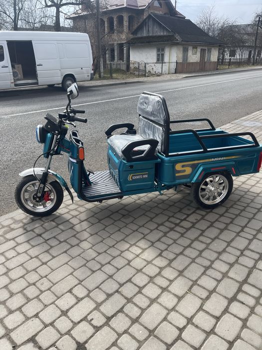 Електротрицикл SokMoto Mini 1500w 60V/38Ah
