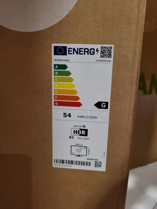 Televisão 43"  LG 43NANO81