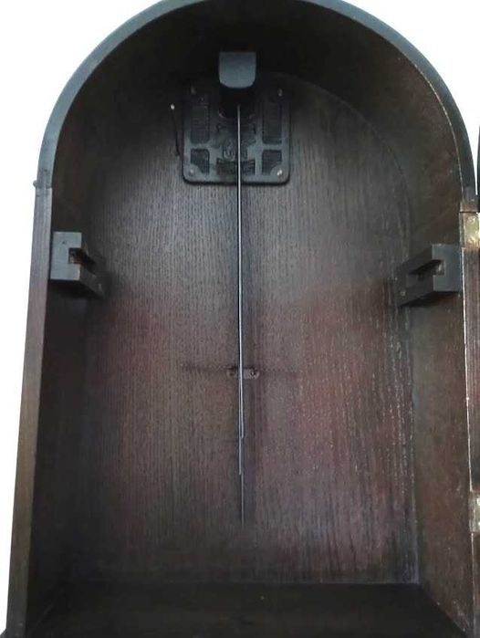 Stary zegar wiszący typu baba.