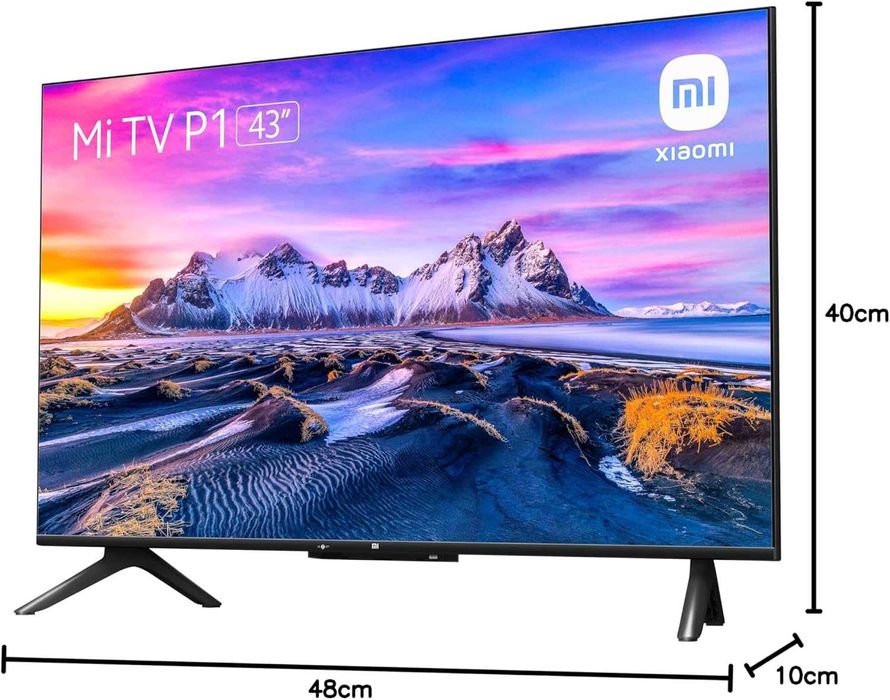 Smart TV 4K Xiaomi Mi TV P1 43" UHD LED google android como nova64740226244865122
