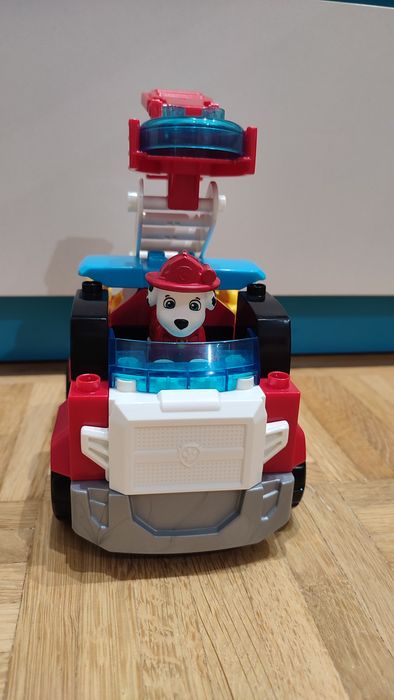 Klocki mega bloks wóz strażacki Marshall GYJ01 psi patrol