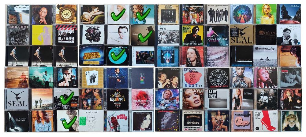 CD: pop rock, vocal (venda à unidade ou em lote)