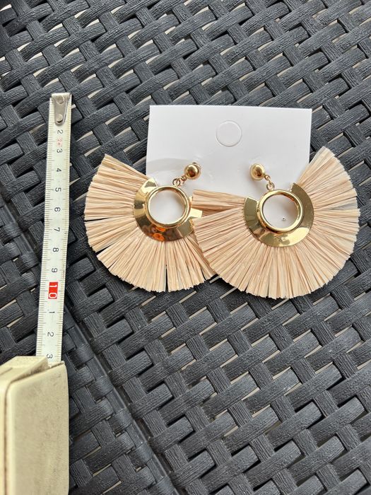 Nowe duże boho kolczyki