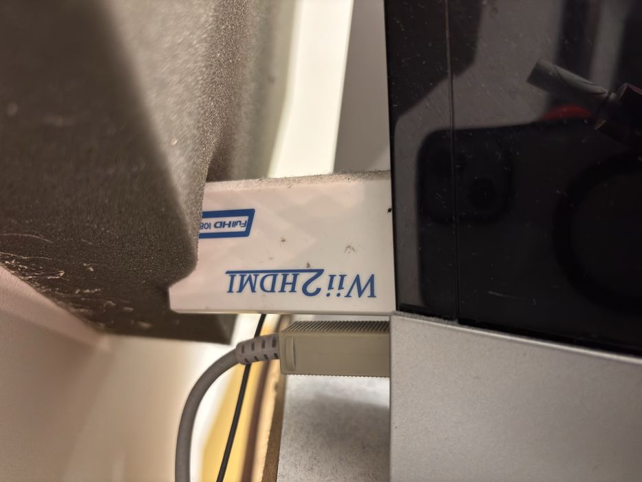 Konsola Nintendo Wii czarna pełny zestaw  + HDMI (100% sprawna)