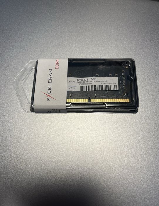 Оперативна память Exceleram DDR4 8gb 3200MHz SODIMM