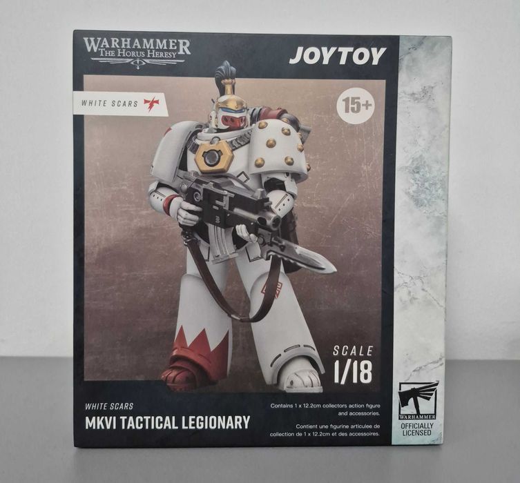 Figurka JOYTOY - White Scars MKVI Tactical Legionary [Warhammer 40k]