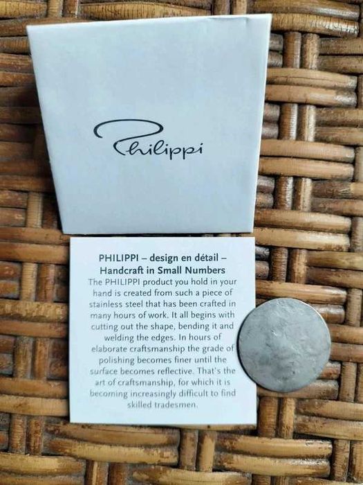 Philippi handmade mlecznik cukiernica stal nierdzewna