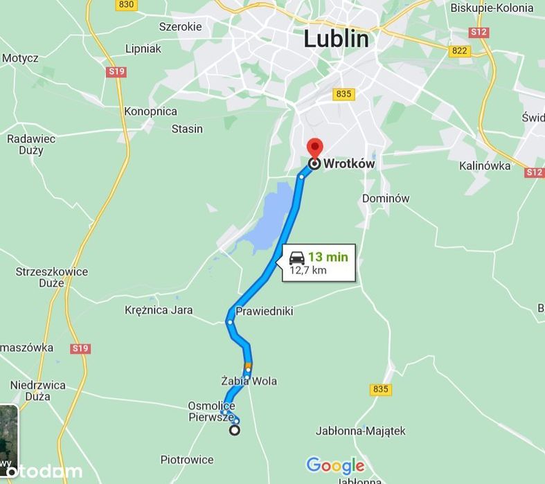 Działka budowlana 3300m2. piękna okolica i widoki.