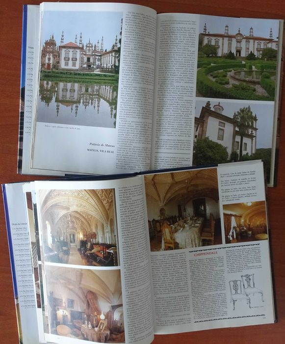 Os Mais Belos Palácios de Portugal (I Volume e II Volume - Completo)