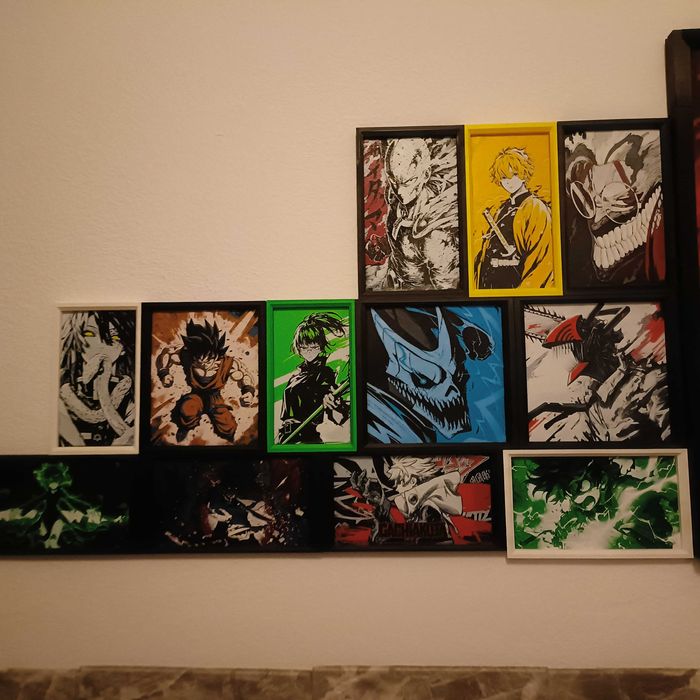 Quadros em relevo - Possivel fazer com qualquer imagem personalizada