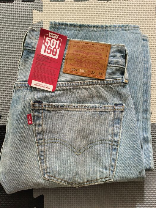 Spodnie Levi's 501 150th Anniversary W32 L34 – nowe z metką