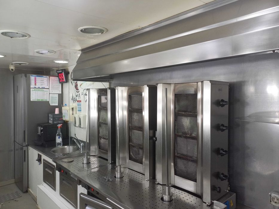 Roulote bar usada kebab bifanas totalmente equipado