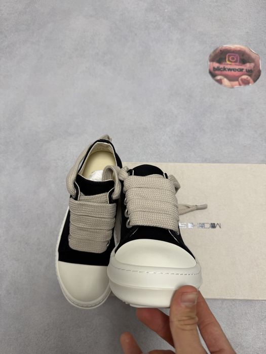Кроссовки Кеды Rick owens JAMBO 40 41 laced ramones low drkshdw raf simons acne studios balenciaga vetements off white