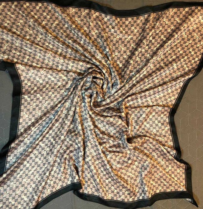 Платок Гуччі 90/90СМ Хустка нова в стилі Gucci wool 100%