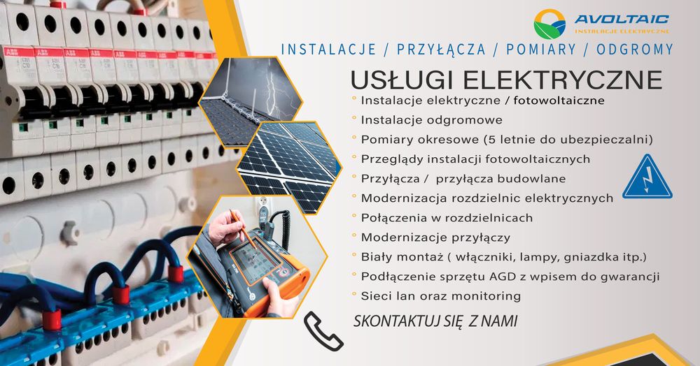 Elektryk Myślibórz - instalacje elektryczne, modernizacje, Pomiary