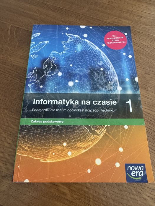Informatyka na czasie 1 nowa era zakres podstawowy