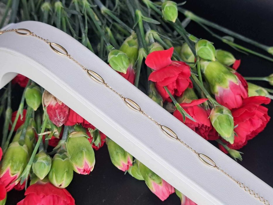 NOWA ZŁOTA BRANSOLETKA 2,01 GR. próba: 585 Komis Redi